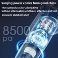thumbnail image 3 of Handheld Vacuum Cleaner, Cordless Stick Vacuum Cleaner With 8500PA Strong Suction For Hard Floor Carpet, 3 of 8