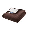 thumbnail image 2 of Woolrich Elect Electric Blanket Throw with 3 Heat Level Setting Controller, 60x70", Chocolate, 2 of 5
