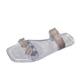 thumbnail image 1 of BADHUD Women's Flat Sandals Flat Slide Sandals with Rhinestone Open Toe Slide Sandals Comfort Casual Walking Sandals, 1 of 5