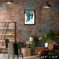 thumbnail image 3 of Macklin Celebrini 20x29 Framed Canvas San Jose Sharks, 3 of 4