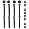 thumbnail image 5 of Camions/roues/roulements de LONGBOARD Noir 7.0 + BIGFOOT 76 mm CRUISERS Rouge, 5 of 5