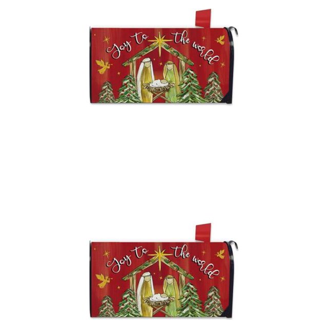 Wweixi Durable Oxford Boîte Couverture pour Boîte aux Lettres 2118dans la Taille Cadeaux Chiffon Récolte Boîte aux Lettres Boîte Postale Boîte de Courrier YTYH2309074 2Set