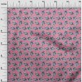 thumbnail image 2 of oneOone Polyester Lycra Fabric Leaves & Floral Block Print Fabric By Yard 56 Inch Wide, 2 of 4