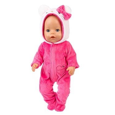 zanvin Doll Accessories, Baby Dolls Clothes Outfits Casual Wear Doll Clothes for Doll Clothes Set Decoration 18 Inch Doll Decorative Clothing Fabric, Birthday Gifts