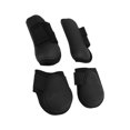 thumbnail image 4 of 4Pcs Black Horse Tendon Boots,Open Front Hind Horse Leg Brace Guard Boots Secure Leg Protection Equestrian Equipment For Riding Shock Absorbing Jumping Protection, 4 of 8