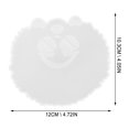 thumbnail image 3 of WHAMVOX Silicone Epoxy Casting Molds Coaster Mold for Resin Casting Shopping Mall 1Pcs, 3 of 8
