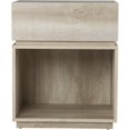 thumbnail image 3 of SEI Meubles Mortayne Table d'Appoint en Bois en Chêne Lavé Blanc, 3 of 3