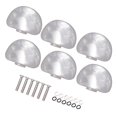 thumbnail image 1 of 6pcs Tuning Peg Machine Heads Knobs For Folk Electric Guitar Parts With srews, 1 of 10