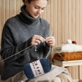 thumbnail image 2 of Birdeem 5 Strands Milk Cotton Doll Crochet Diy Knitting Thread Baby Sweater Wool Ball, 2 of 6