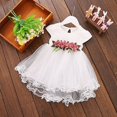 thumbnail image 4 of Jupe Tutu Sans Manches à Fleurs Froncée pour Nouveau-Nées et Tout-Petites Filles, Robe de Princesse, Robe de Fête, Tenues d'Été, 4 of 8