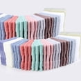 thumbnail image 4 of WHEANG Clearance Plain Household Cotton Square Towel Soft Absorbent Face Towel Textile, 4 of 4
