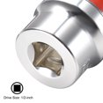thumbnail image 3 of Unique Bargains 1/2-Inch Drive by 27mm Shallow Socket w Red Band, Cr-V, 6-Point, Metric, 3 of 4
