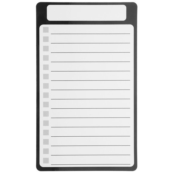 CHUANK Magnetic Fridge Notepad Magnetic Notepad for Refrigerator Magnetic Memo Pad 8.39”X5”X0.04”