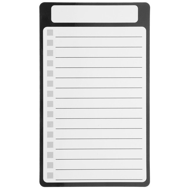 CHUANK Magnetic Fridge Notepad Magnetic Notepad for Refrigerator Magnetic Memo Pad 8.39”X5”X0.04”