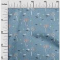 thumbnail image 1 of oneOone Silk Tabby Fabric Bird & Palm Tree Print Fabric By Yard 42 Inch Wide, 1 of 1