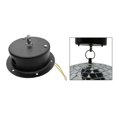 thumbnail image 4 of Tachiuwa Boule Miroir à DEL, Boule Miroir Rotative pour Fête, Moteur à Réflexion Disco 1,5 Tr/min 110 V, 4 of 9