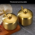 thumbnail image 3 of Pot à Sucre Café Thé Pot à Épices Gadgets de Cuisine Récipient à Sel Design Intégré Fournitures de Cuisine Pot d'Assaisonnement Argent type 1 S, 3 of 10