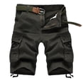 thumbnail image 2 of fartey Mens Plus Size Cargo Shorts Casual Multi Pockets 5 Inch Pants with Zipper Button Lightweight Fit Outdoors Half Trousers, 2 of 5