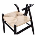 thumbnail image 2 of Nicer Furniture Black Wishbone Chair, 2 of 2