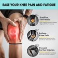 thumbnail image 4 of Lot de 2 Sangles de Soutien pour Tendon Rotulien, Bandes de Genou Ajustables en Silicone pour Basketball, Course et Randonnée, 4 of 7