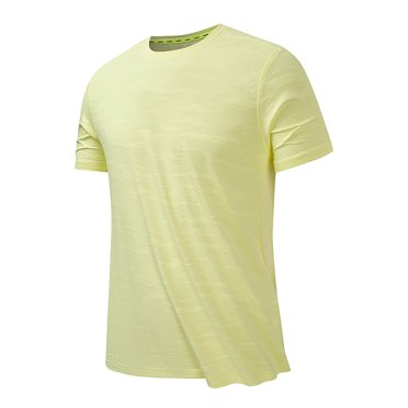 cllios Chandails d'Entraînement pour Hommes Séchage Rapide Évacuation de l'Humidité T-Shirts Course Sports Extensible Manches Courtes Tee Shirts Performance Athlétique Col Rond T-Shirt Hauts