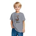 thumbnail image 3 of RXIRUCGD 2025 Vêtements d'Été pour Enfants T-shirt Imprimé Mode Mignon Col Rond Manches Courtes, 3 of 5
