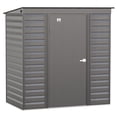 thumbnail image 3 of Arrow Select Steel Storage Shed Steel Storage Shed, 6x4, Blue Grey, 3 of 8