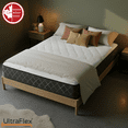 thumbnail image 4 of UltraFlex® SUMMIT Queen Size Firm Mattress, Canadian-Made Orthopedic Pocket Coil Hybrid Quilted Top, Foam Encasement & Cooling Comfort for All Ages, 4 of 11