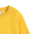 thumbnail image 4 of Manteaux pour Filles Garçons Manteau Chandail Col Rond Petit Moyen Chandail Molleton Uni, 4 of 6