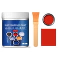 thumbnail image 2 of Peinture Convertisseur de Rouille Résistante aux Intempéries pour Métal à Base d'Eau, Peinture Anti-Rouille, Peinture pour Métal, Sans Rouille, Peinture de Conversion de Rouille, Couleur Acier, Rénovations de Tuiles, 300 g, 2 of 4