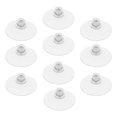 thumbnail image 1 of 10 Pcs Ventouses Ventouses PVC Transparentes pour Porte-Fenêtre Murale en Verre, 1 of 9