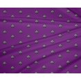 thumbnail image 4 of oneOone Tissu Polyester Lycra Imprimé Bloc Lotus Tissu de Couture BTY 56 Pouces de Large, 4 of 4