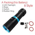 thumbnail image 1 of XML-L2 LED Sea Diving Submarine Yellow Light Waterproof Flashlight Marine Torch ,Powerful Illumination, 1 of 7