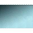 thumbnail image 1 of Ahgly Company Machine Washable Indoor Rectangle Transitional Electric Blue Area Rugs, 7' x 9', 1 of 7