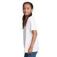thumbnail image 3 of Next Level Chandail Ras du Cou en Coton pour Jeunes, TP, Blanc, 3 of 3