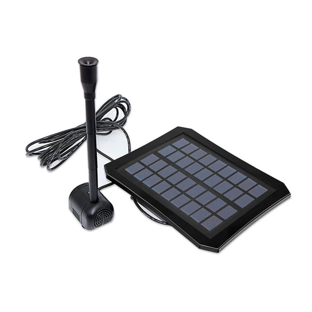 Swimming Pool Accessories Solar Feeder Suitable for Courtyard Decoration Solar Pond, Water Feature Bird Bath 7 Accessories