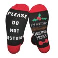thumbnail image 1 of Christmas Crew Socks Letter Printed Unisex Socks Novelty Socks Athletic Socks, 1 of 2