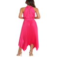 thumbnail image 4 of Robe Midi Sans Manches à la Mode pour Femmes Couleur Unie, 4 of 5