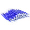 thumbnail image 3 of Disappearing Fabric Marker, High-hardness 100 Pcs Plastic Sewing Tool Blue High Temperature Disappearing Pen Refill, For Shoes, 3 of 8