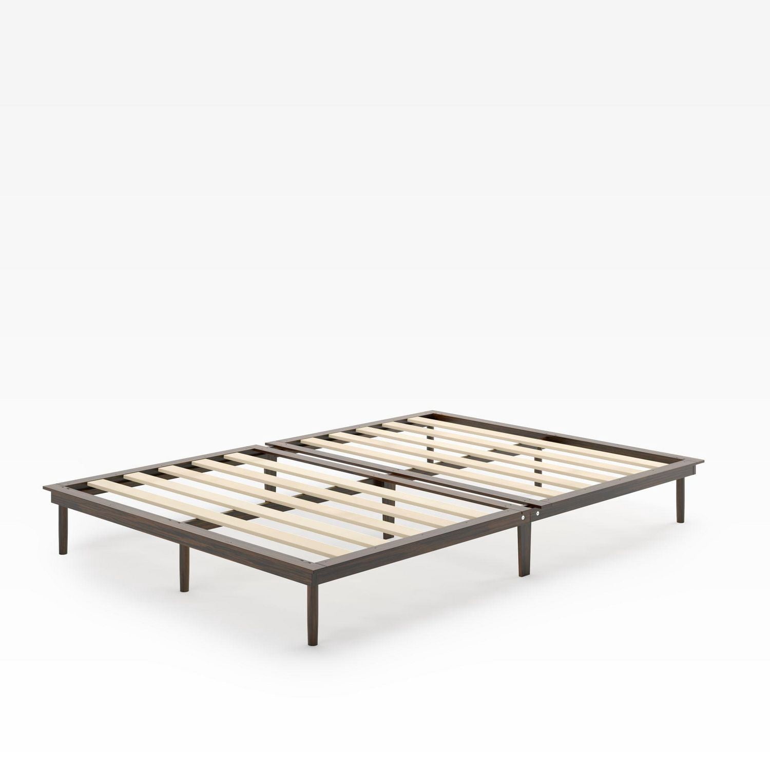 Cadre de lit plateforme en bois d’acacia Zinus Bobbie 10 po