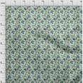 thumbnail image 3 of oneOone Cotton Flex Fabric Leaves & Floral Block Decor Fabric Printed BTY 40 Inch Wide, 3 of 4