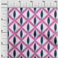 thumbnail image 1 of oneOone Polyester Lycra Fabric Diamond Ikat Printed Fabric 1 Yard 56 Inch Wide, 1 of 1