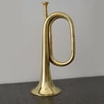 thumbnail image 2 of CHOK Trumpet Horn Bugle Brass Instrument for Beginners Party Supplies, 2 of 10