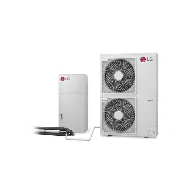 LG Système de Traitement d'Air Vertical à Zone Unique avec Thermopompe LUU428HV et Unité Intérieure LVN480HV