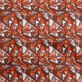 thumbnail image 1 of oneOone Viscose Jersey Orange Fabric Abstracts Sewing Craft Projects Fabric Prints By Yard 60 Inch Wide, 1 of 5