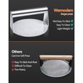 thumbnail image 3 of Burger Press, Stainless Steel Burger Smasher for Griddle, 3 of 4