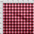 thumbnail image 2 of oneOone Silk Tabby Fabric Gingham Check Printed Craft Fabric BTY 42 Inch Wide, 2 of 4