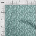 thumbnail image 1 of oneOone Silk Tabby Fabric Leaves & Floral Block Decor Fabric Printed BTY 42 Inch Wide, 1 of 4