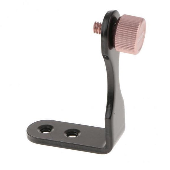 Bunblic 5xBinoculars Bracket Tripod Mount Adapter L Type Holder for Rose Gold 5 Pcs