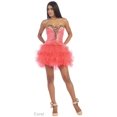 thumbnail image 1 of Short Sweetheart Lace Up Dress, 1 of 3
